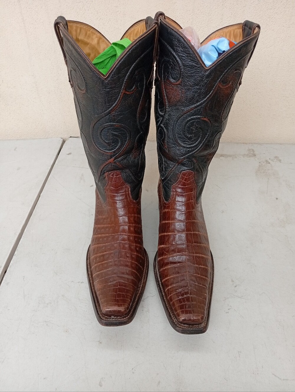 Bull Rider Caimán Belly Boots